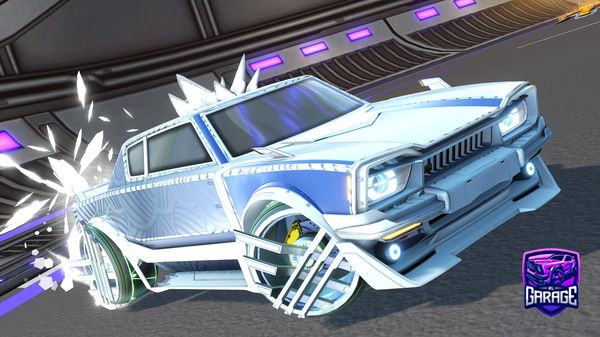 A Rocket League car design from TRUSTEDxKM