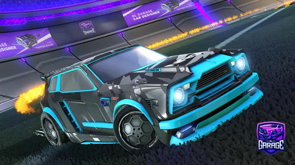 A Rocket League car design from cartermcg229