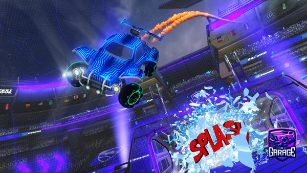 A Rocket League car design from Chill19YT