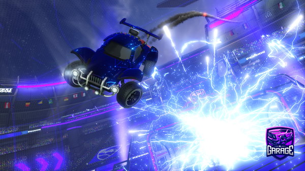A Rocket League car design from Ghostrex