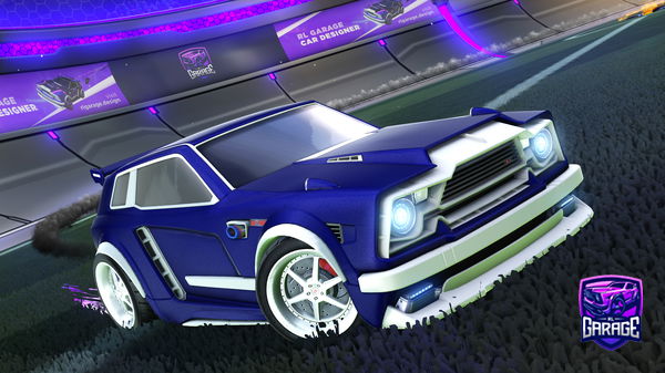 A Rocket League car design from Poweredplayer