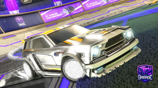 A Rocket League car design from YooNicolass