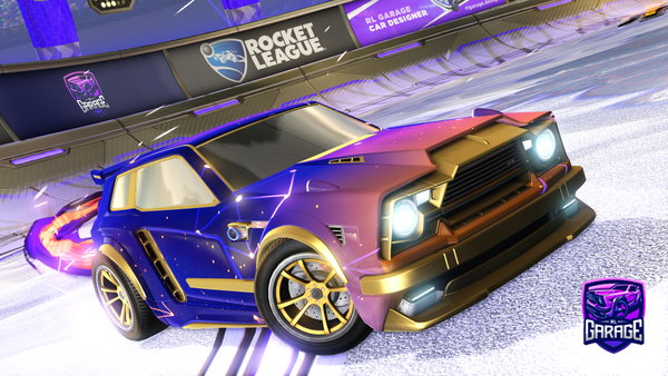 A Rocket League car design from Donuts143