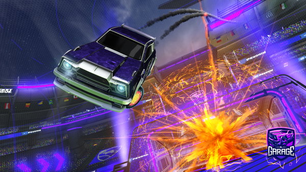 A Rocket League car design from XoTaka