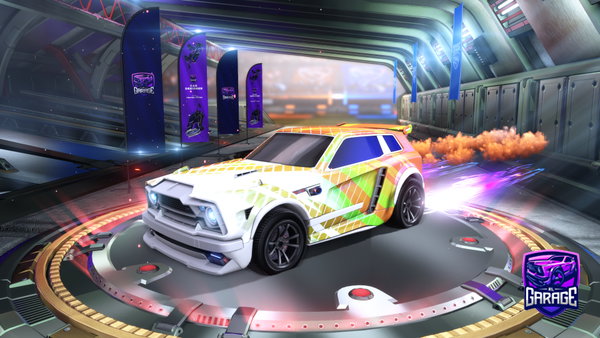 A Rocket League car design from Kai1400