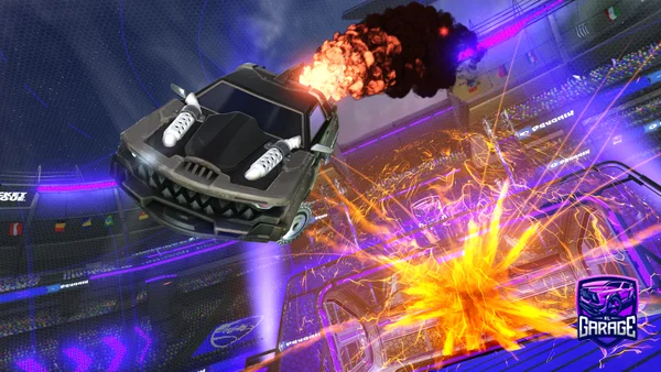 A Rocket League car design from slightsinner