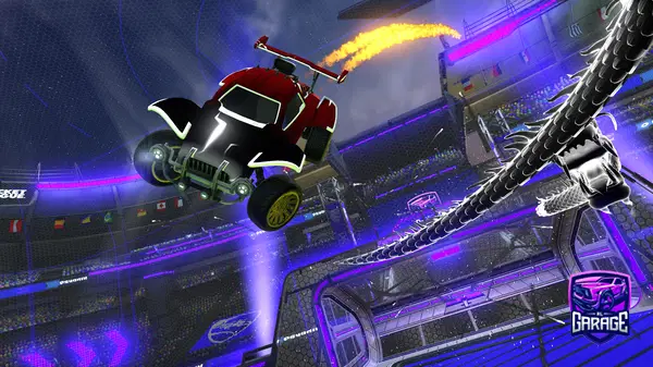 A Rocket League car design from big-mac-dumpy