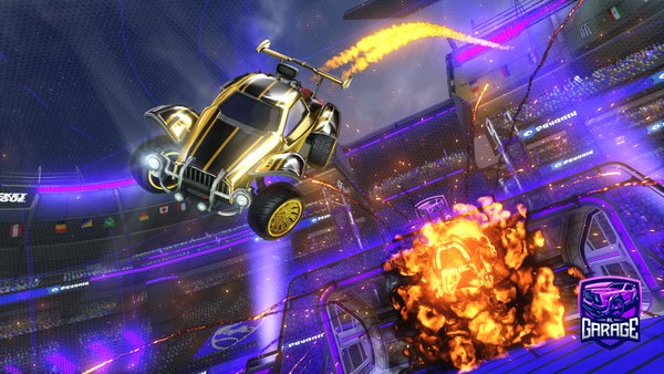 A Rocket League car design from FXalex1