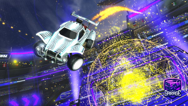 A Rocket League car design from Viki1009