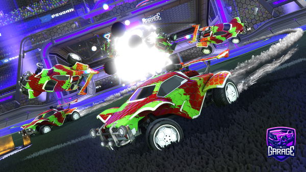 A Rocket League car design from Mikael_Meyers