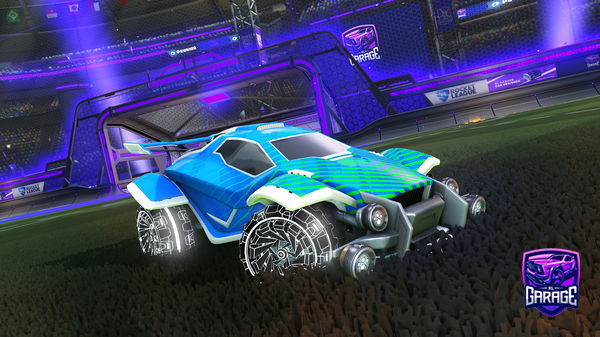 A Rocket League car design from Onslaught5580