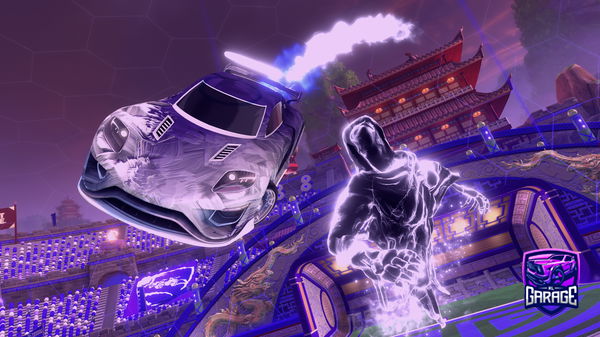 A Rocket League car design from Fire_storm4004