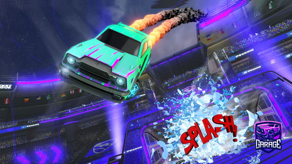 A Rocket League car design from Faze_trex