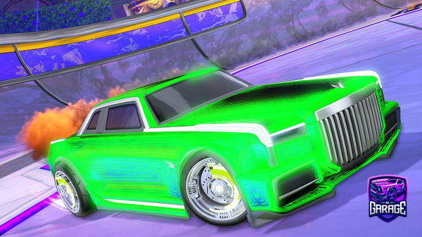 A Rocket League car design from vArial7