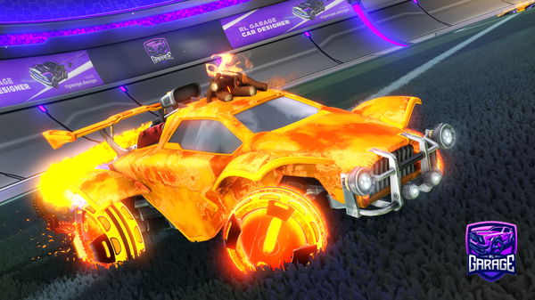 A Rocket League car design from dannybaulch