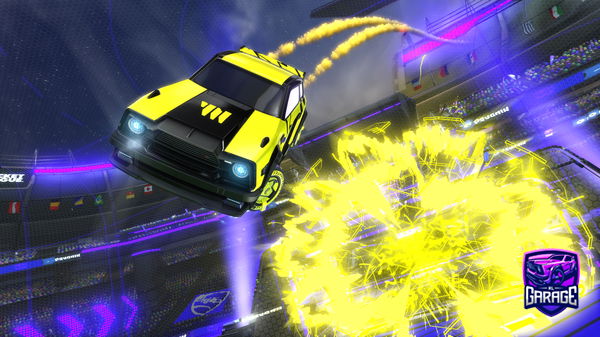 A Rocket League car design from SupraMk47348