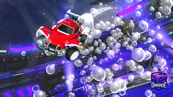 A Rocket League car design from Rustydog9978