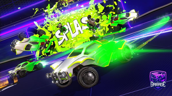 A Rocket League car design from BLOOZE_CLASSIX