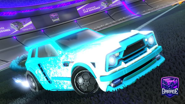 A Rocket League car design from BLacktiger86843