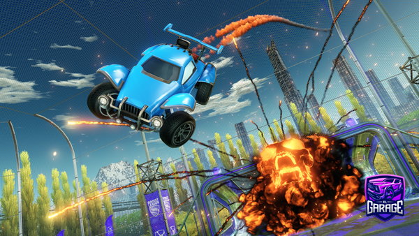 A Rocket League car design from EuronixSplashy