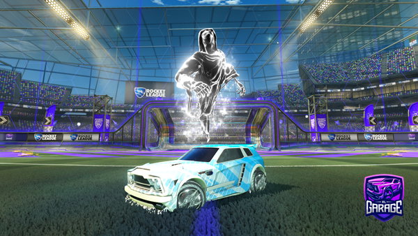A Rocket League car design from Fan-134