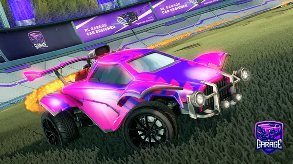 A Rocket League car design from NBOT1000