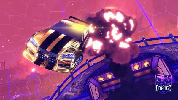 A Rocket League car design from DRFTShadez