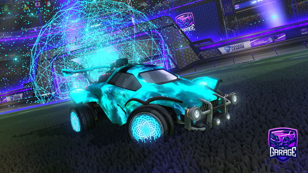 A Rocket League car design from INFCosmic