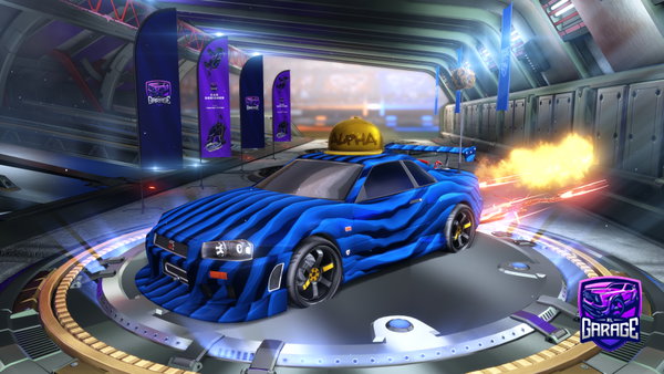 A Rocket League car design from best_tank043