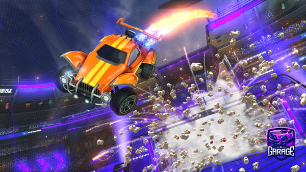 A Rocket League car design from nutsforhockey