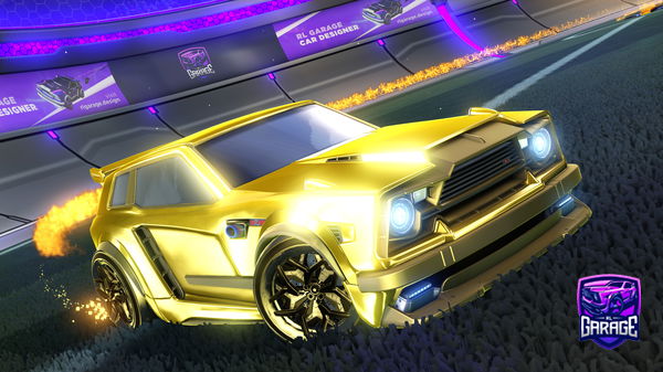 A Rocket League car design from Mattattack0820
