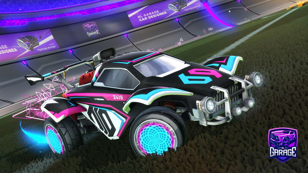 A Rocket League car design from Nickxy_17