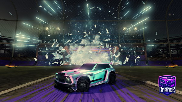 A Rocket League car design from santipropropro