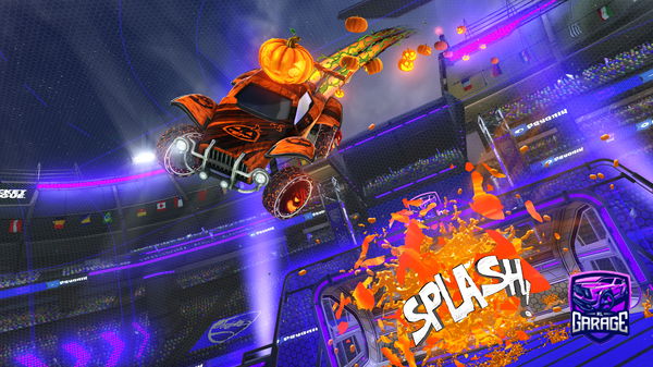 A Rocket League car design from Dogesavage22