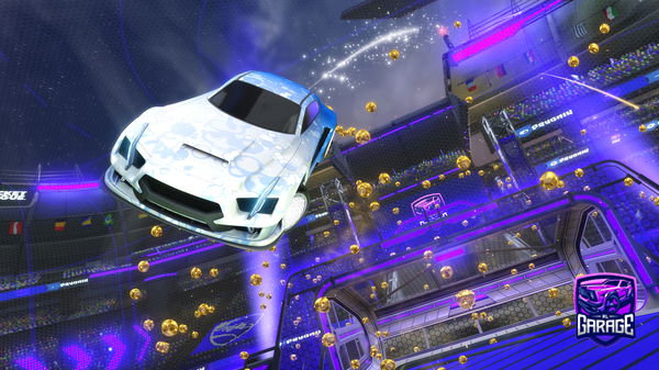 A Rocket League car design from P0l1gu1n