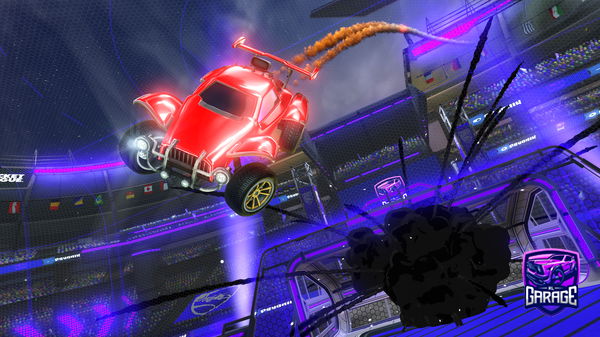 A Rocket League car design from Cake-RL