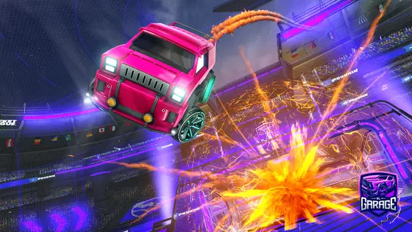 A Rocket League car design from Cap_vara