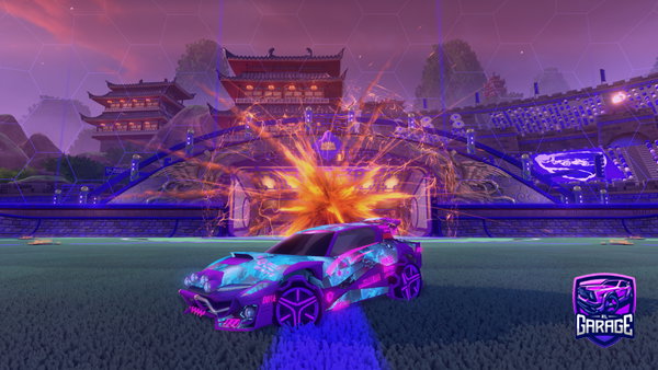 A Rocket League car design from Haze_LX