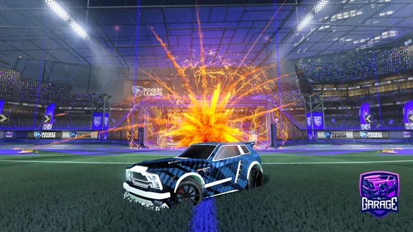 A Rocket League car design from MortMafi