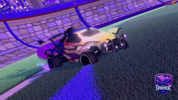 A Rocket League car design from Borsty308