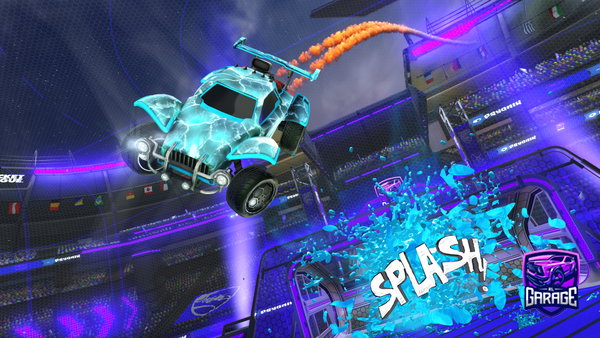 A Rocket League car design from moahanadll