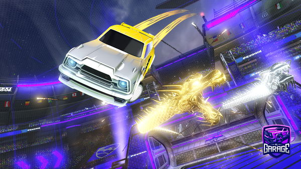 A Rocket League car design from J4red