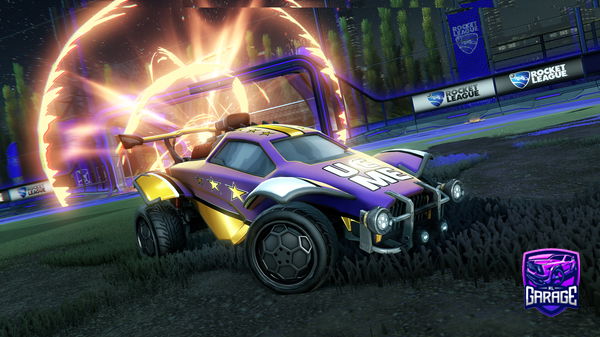 A Rocket League car design from mantrall