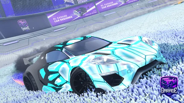 A Rocket League car design from SilkyThrush1