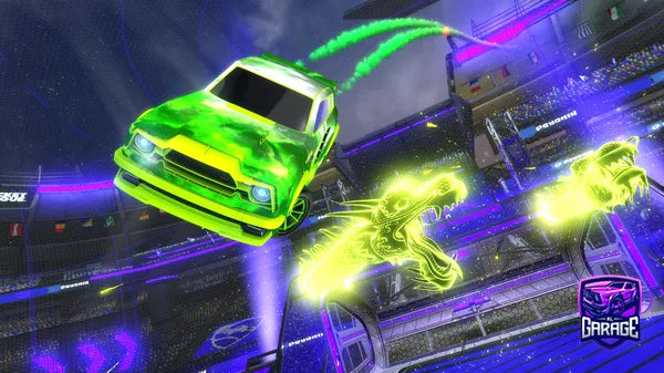 A Rocket League car design from ogamer12463