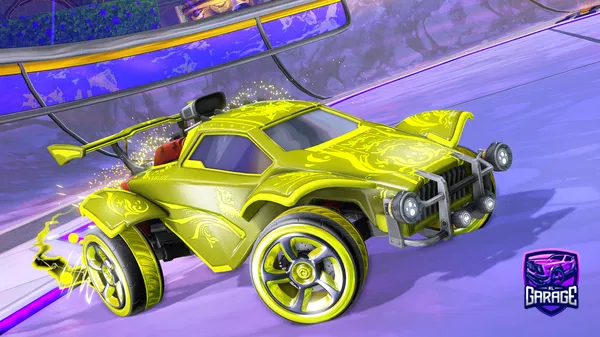 A Rocket League car design from Shooteo2313