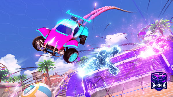 A Rocket League car design from JojoTico