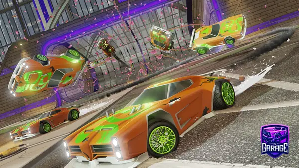 A Rocket League car design from Levouche