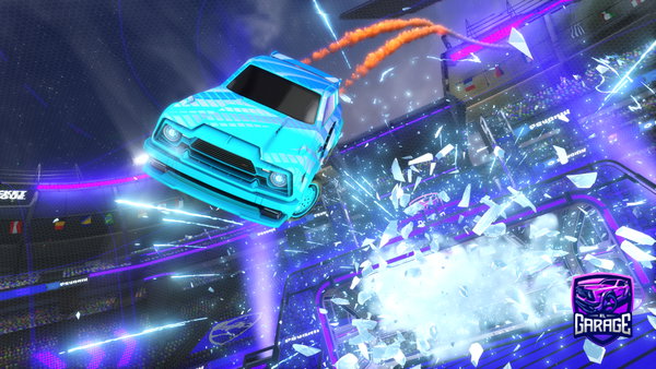 A Rocket League car design from AFCBboy