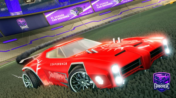 A Rocket League car design from tpf_kewin